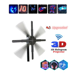 3D Holographic Machine Fan Screen