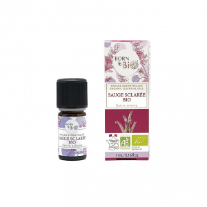 Huile essentielle Sauge Sclarée Certifiée Bio