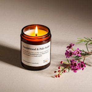Bougie parfumée- Sandalwood & Palo Santo