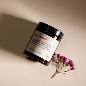 Bougie parfumée-Just married