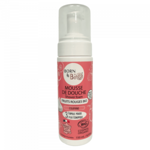 Mousse de Douche Fruits Rouges - Certifiée Bio
