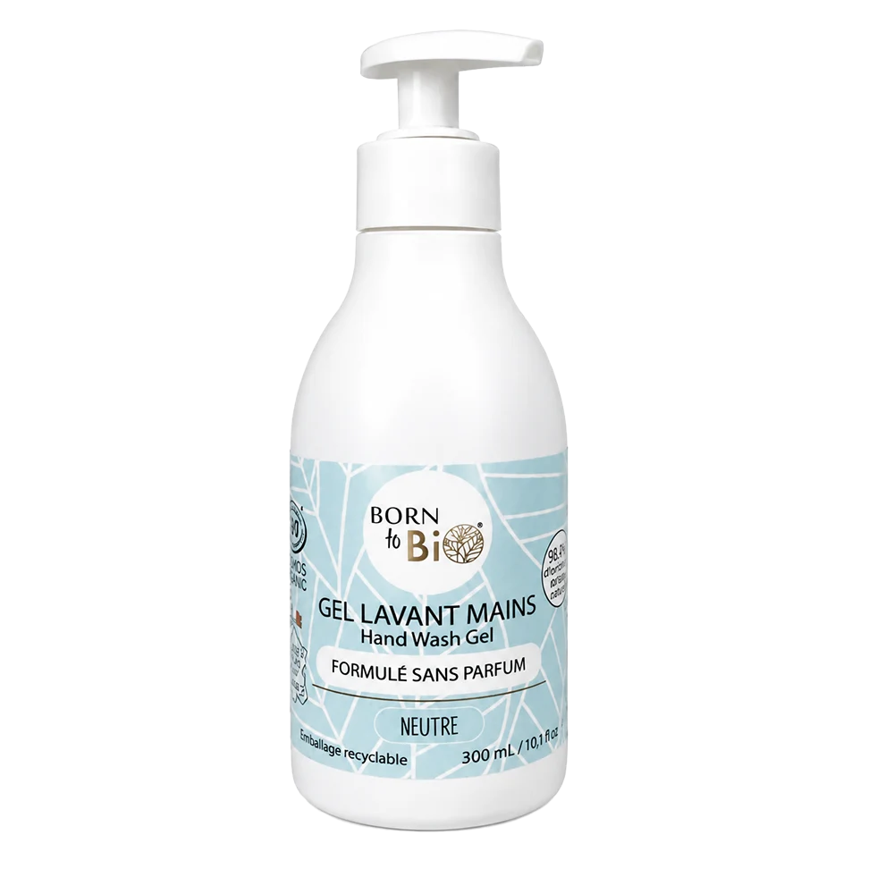 Gel lavant pour les mains Neutre Formule sans parfum - Certifié bio