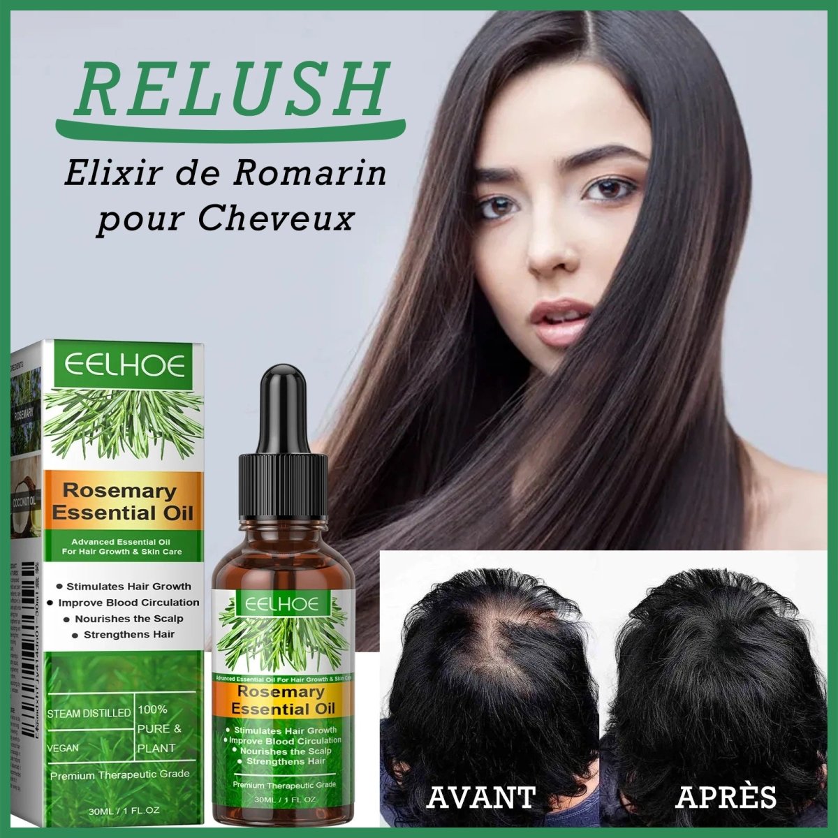 Élixir Concentré de Romarin pour Cheveux – Image 2