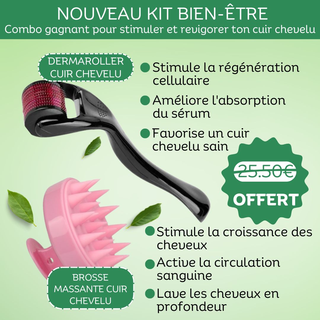 Sérum de Croissance Naturel au Romarin + Kit Bien-Être Offert – Image 4