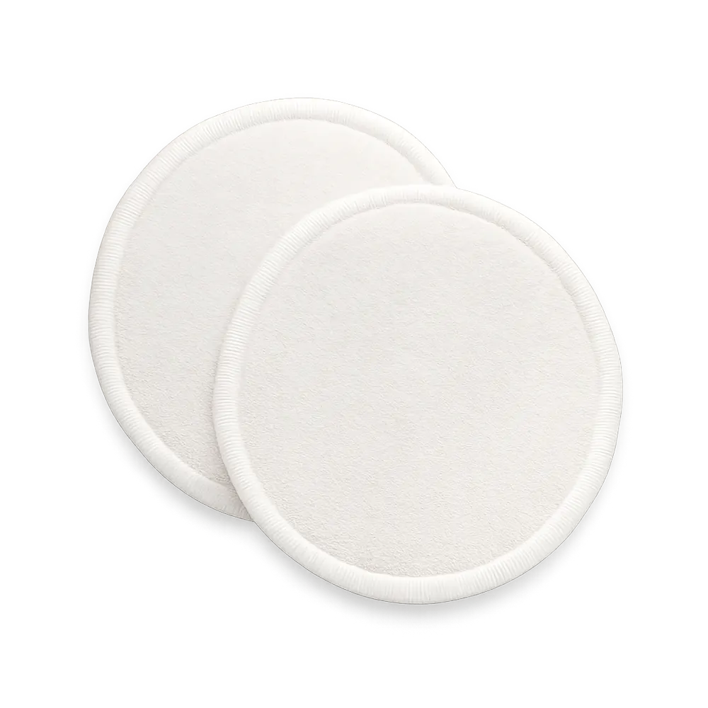 Éponges Démaquillantes Lavables x2 – Bambou & Coton